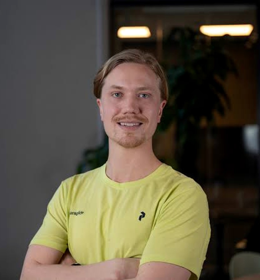 Rasmus Areskoug, CEO and Co-founder of Paraglide